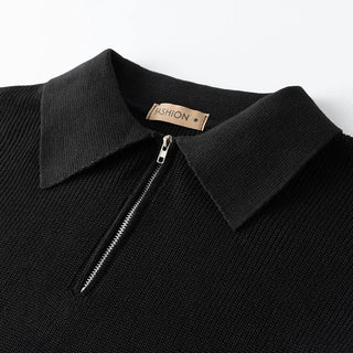 Ryszard | Elegancki Sweter z Zamkiem