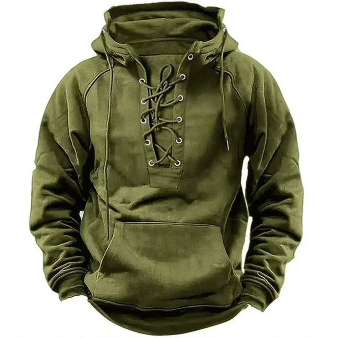 Dawson | Retro sznurowana bluza outdoorowa