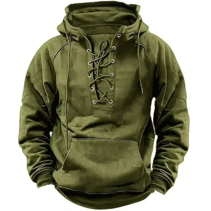 Dawson | Retro sznurowana bluza outdoorowa
