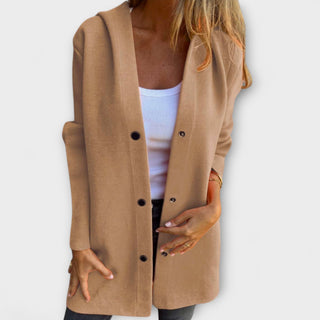 Wioleta | Elegancka kurtka z kapturem